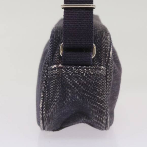 BURBERRY Hand Bag Denim Navy Auth ti1533 - Picture 5 of 16